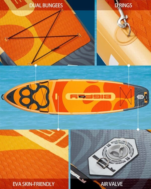 Bigfly inflatable paddle board isup - Image 4