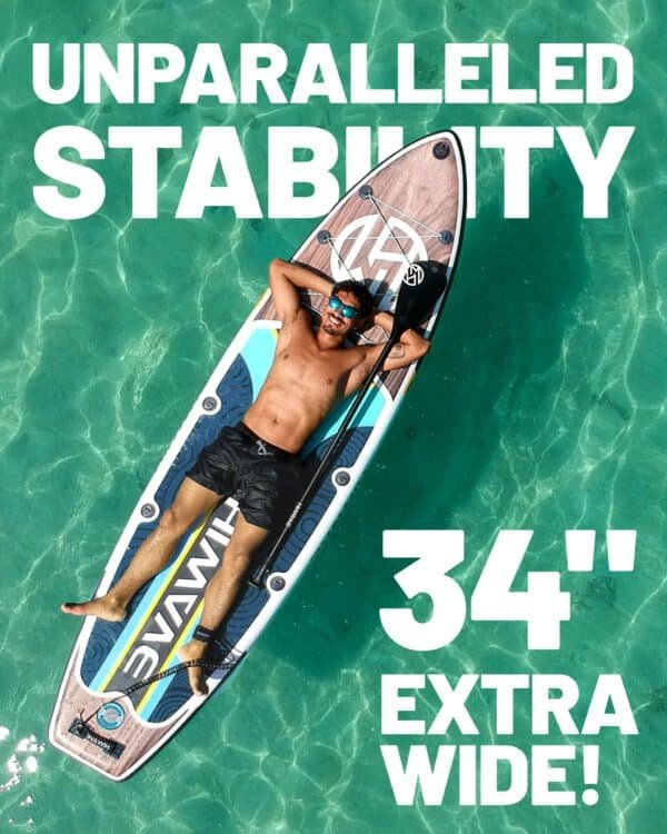 Hiwave inflatable paddle board isup - Image 3