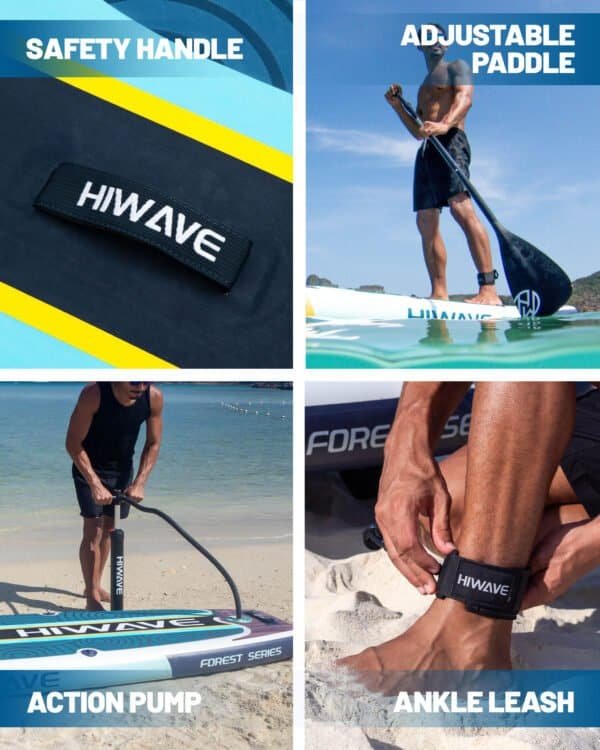 Hiwave inflatable paddle board isup - Image 5