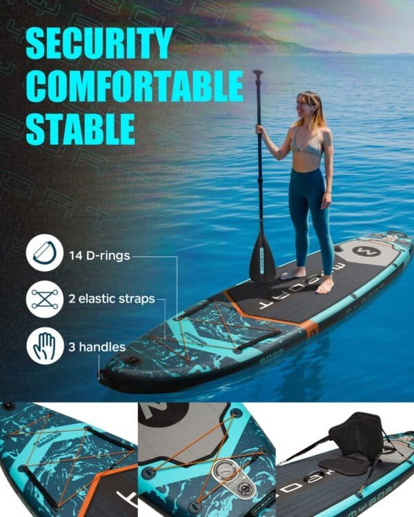Fishing Paddleboard With sup air pump - Image 4