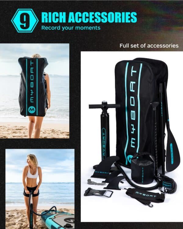 Fishing Paddleboard With sup air pump - Image 3