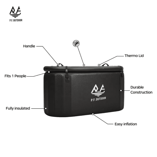 inflatable ice bath spa bucket sports recovery cold jump fitness Ice bath Tub - Image 4