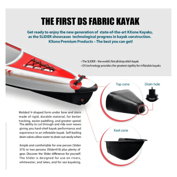 Fishing kayak popular Carro rowing inflatable kayak - Image 4
