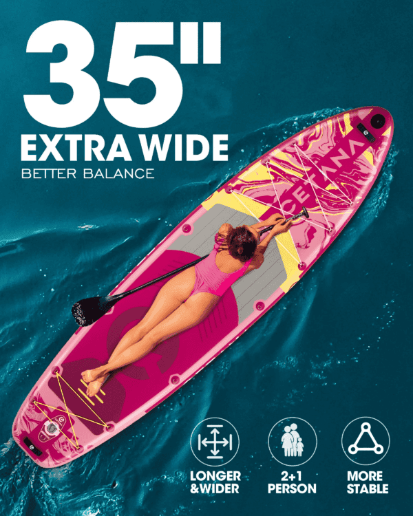 Custom Colorful Drop Stitch Inflat Sup Surfboards Fishing Board Inflatable Surfpadel Board - Image 3