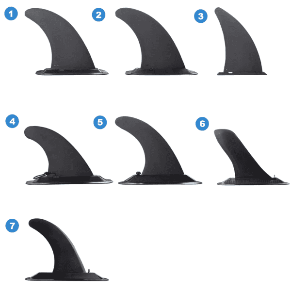 Wholesale Surfboard Fins Inflatable SUP Center Fin Paddle Board Fins - Image 3