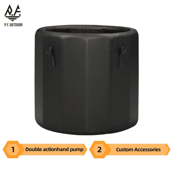 wholesale SPA Bucket Inflatable Cold Plunge Therapy Tub Recovery Inflatable Ice Bath TUB - Image 4
