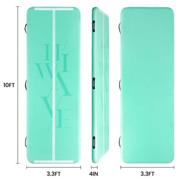 Inflatable Air Gymnastics Mats for Yoga/Water with Pump - Image 2