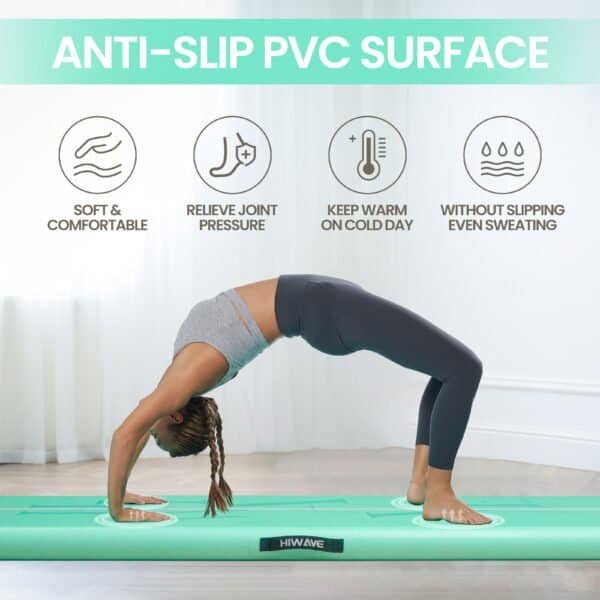 Inflatable Air Gymnastics Mats for Yoga/Water with Pump - Image 3