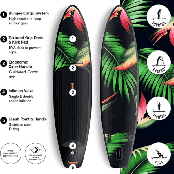 Wholesale Inflatable Sup Stand up Paddle 7'2 Eps Windsurf Board for Sale - Image 2