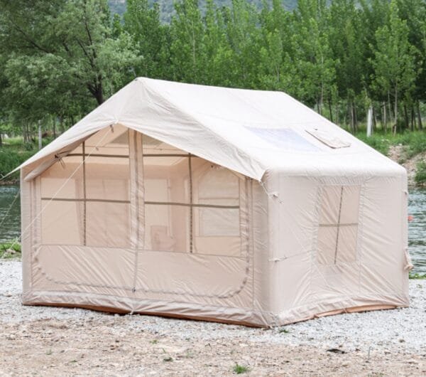 7.5㎡ Inflatable Tent 12CM Thick PVC Air Column Large Space for Big Family - Image 2