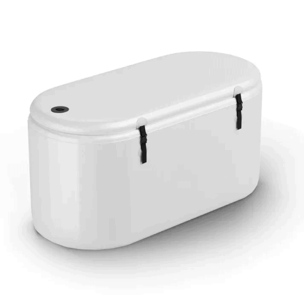 Ice Bath Wood Pattern With Water Chillers 5-layer Ice Bath Recovery Pod - Image 3
