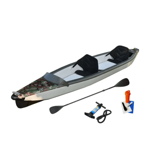 Inflatable Drop Stitch Kayak 3 Person Inflatable Kayak Canoe - Image 3