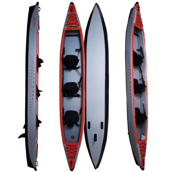3 Person Kayak High Pressure All Drop Stitch Inflatable Kayak - Image 3