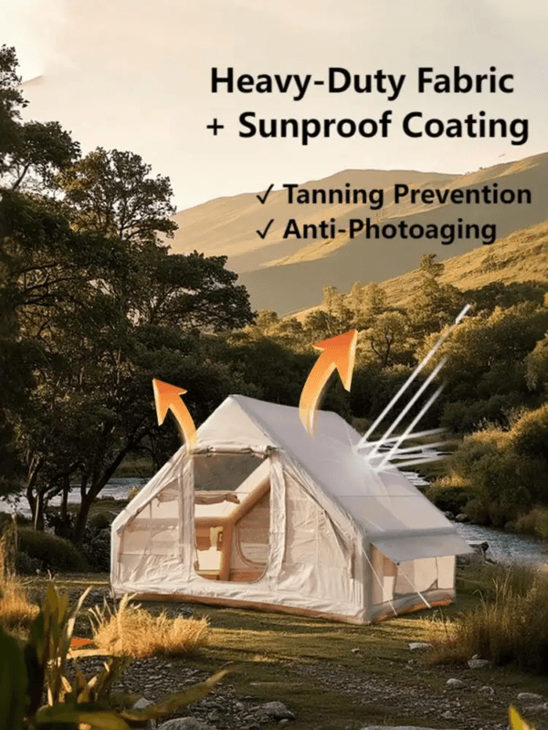 Wholesale Outdoor Camping Tent Inflatabletent Thickened ridge 1-10 Person - Image 3